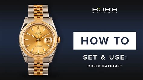 rolex service time|how to change Rolex time.